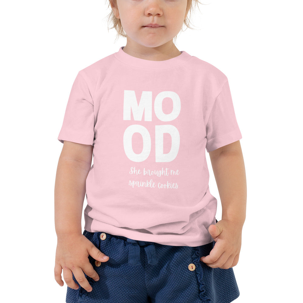 Mood: Sprinkle Cookies Toddler Short Sleeve Tee