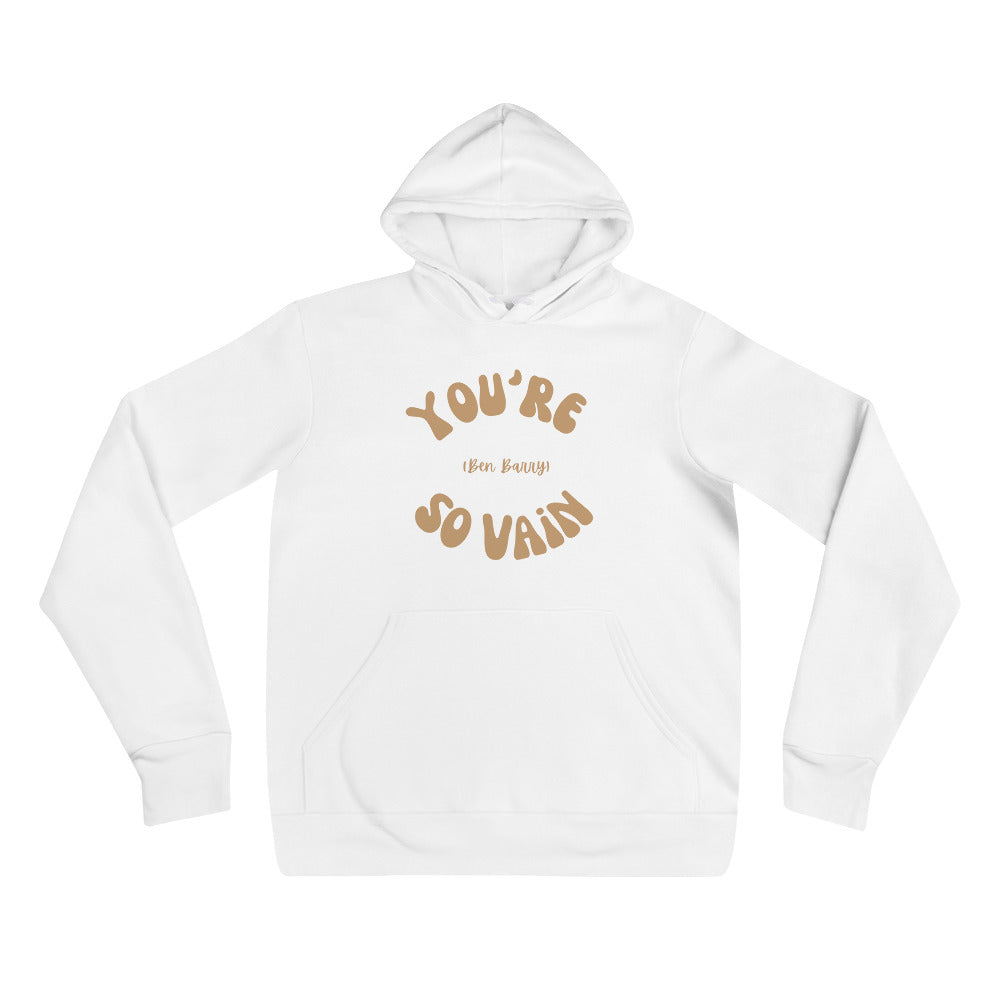 You're So Vain 70's Inspired Unisex Hoodie