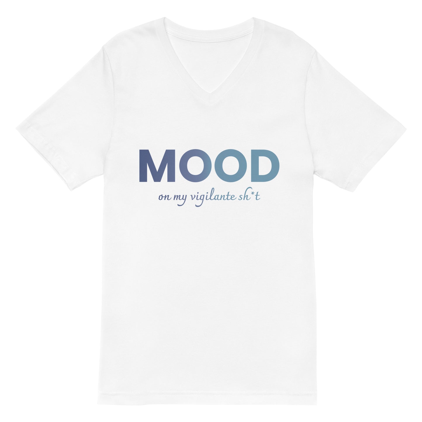 Vigilante Mood V-Neck T-Shirt